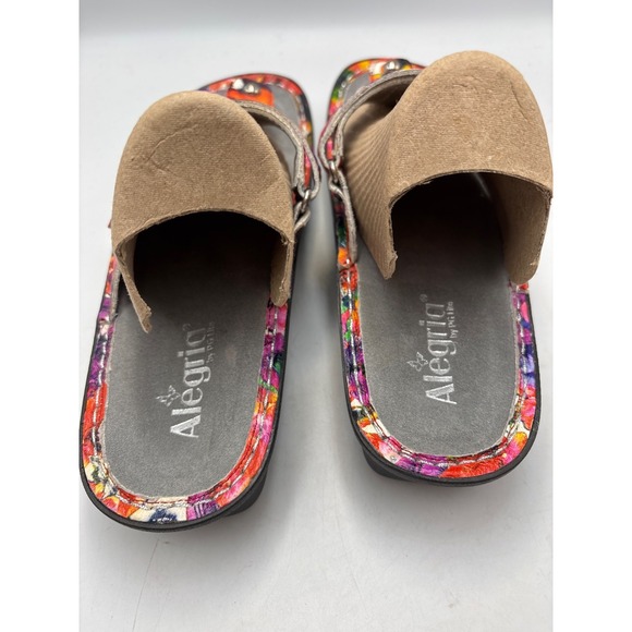 Alegria Carina Floral Sandals EU Sz 42, US 11 CAR135 Adjustable Straps Boho NICE - Picture 7 of 12